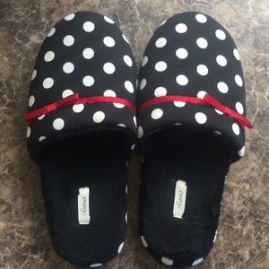 Soma polka dot slide slippers